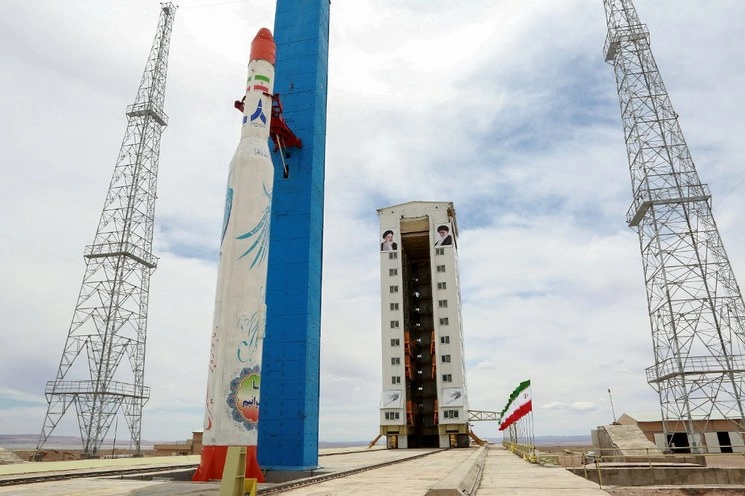 El satélite Zafar recolectaría datos e imágenes para estudiar sismos y catástrofes naturales. Foto Afp 