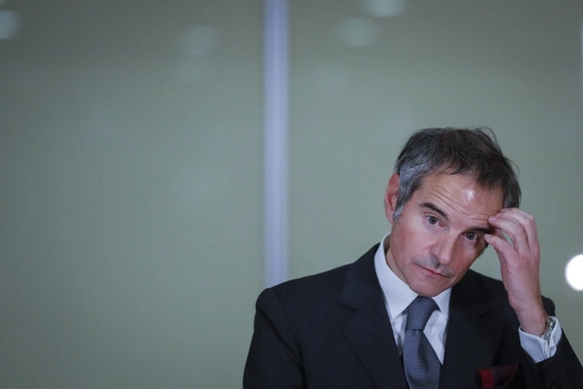 Rafael Mariano Grossi, director general del Organismo Internacional de Energía Atómica. Foto Ap