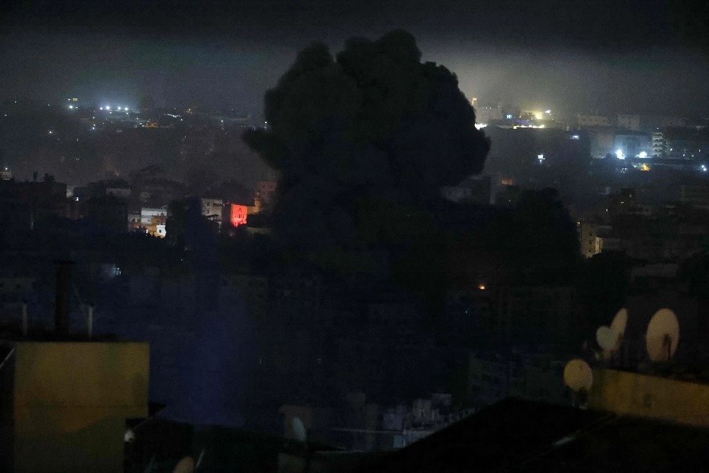 Los ataques serían parte de una respuesta al
bombardeo masivo con misiles balísticos del 1 de octubre. Foto Afp
