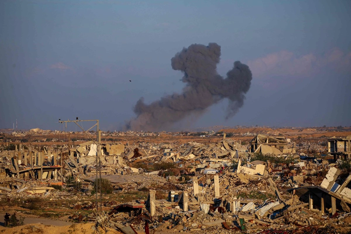 Pese al alto al fuego pactado el pasado 29 de septiembre, Israel continua atacando Gaza alegando agresiones contra soldados de su ejército. Foto 