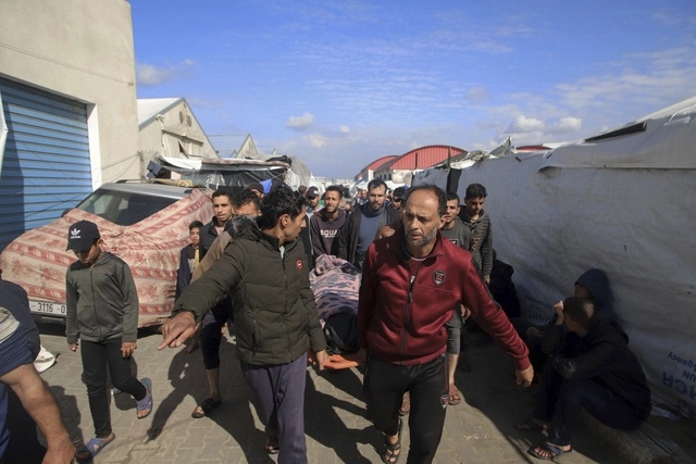 Israel prometió este sábado poner fin a la presencia en Gaza de la Agencia de la ONU para los Refugiados Palestinos (UNRWA). Foto Ap