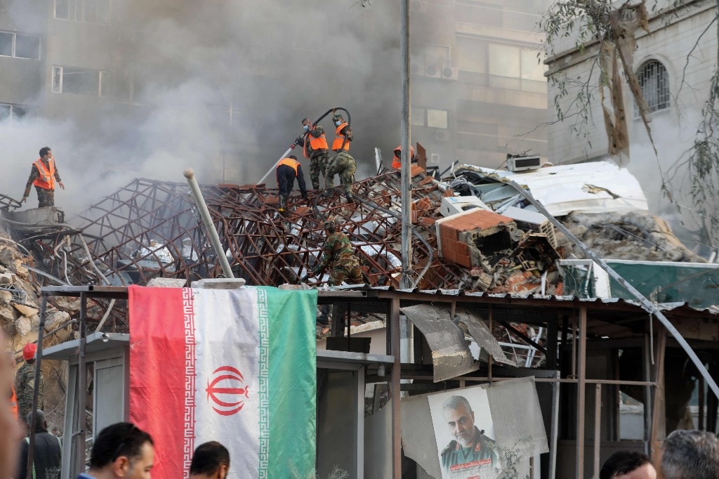 Israel destroys annex of Iran’s headquarters in Syria, killing 11