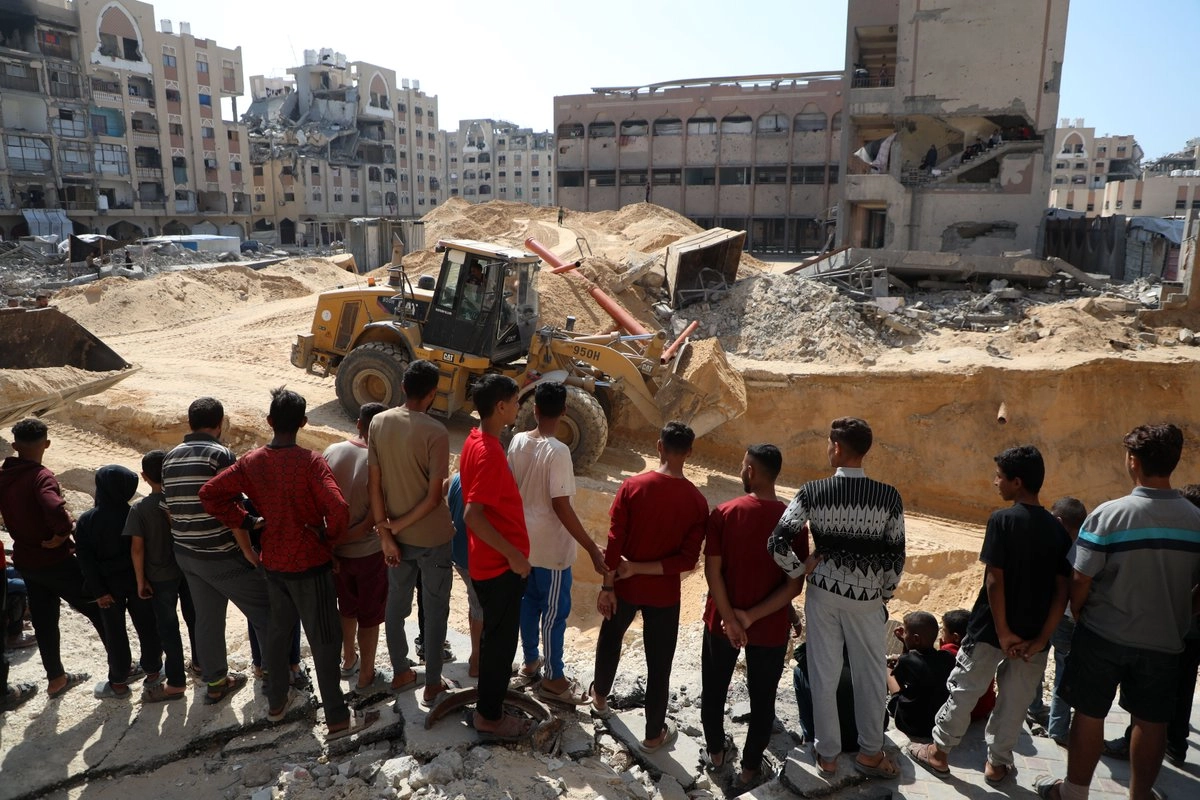 El número de muertos por los ataques israelíes en todo el enclave palestino asciende ahora a 35 desde las últimas 24 horas, de acuerdo con fuentes médicas en Gaza. Foto