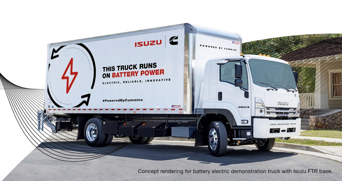 Cummins integrará el Cummins PowerDrive6000 en el camión de la serie F de Isuzu y realizará una prueba piloto con destacadas flotas norteamericanas a partir de la primavera de este año.
Foto. Cortesía Cummins.
