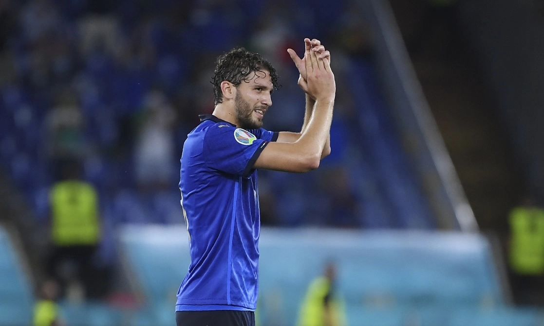 Manuel Locatelli marcó su primer doblete en la selección. Foto Ap