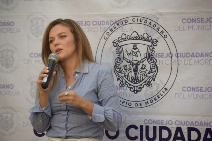 Fátima Chávez Alcaraz, titular de la secretaría de Cultura de Morelia. Foto Tomada de https://www.facebook.com/SeCulturaMorelia/