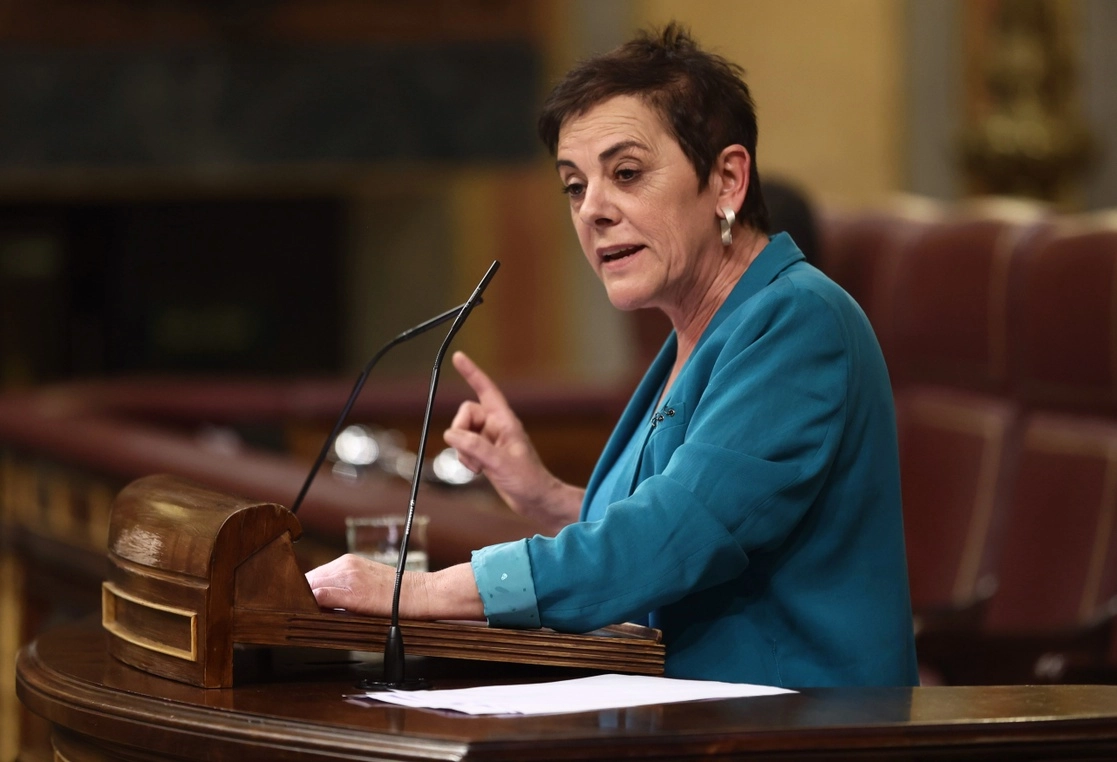 Mertxe Aizpurua, la diputada en el Congreso de los Diputados de EH-Bildu, la coalición que aglutina a la izquierda abertzale. Foto Europa Press / Archivo