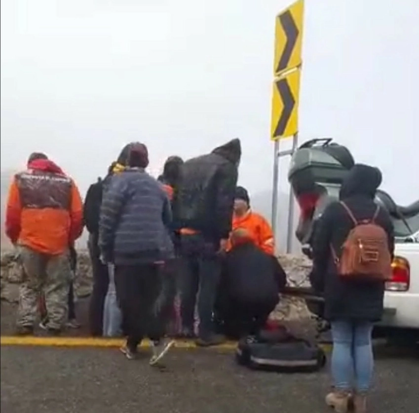 Jaime Martínez Veloz, ex candidato al gobierno de Baja California, sufrió un accidente cuando se trasladaba de Tijuana hacia Mexicali. Foto Lindero Norte