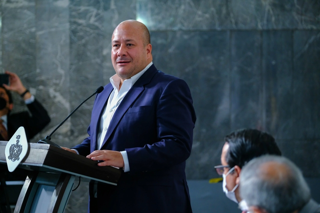 El gobernador de Jalisco, Enrique Alfaro. Foto tomada del Twitter de @EnriqueAlfaroR / Archivo
