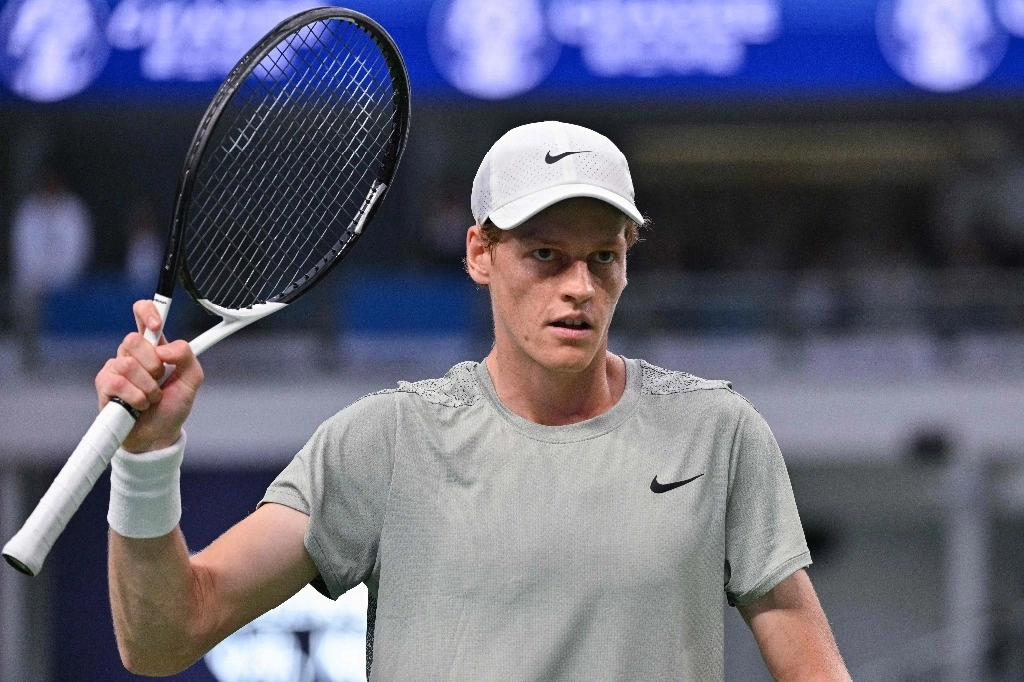 Sinner ha completado una gran temporada 2024 tras cosechar sus primeros dos títulos de Grand Slam, el Abierto de Australia y el US Open. Foto Afp / Archivo