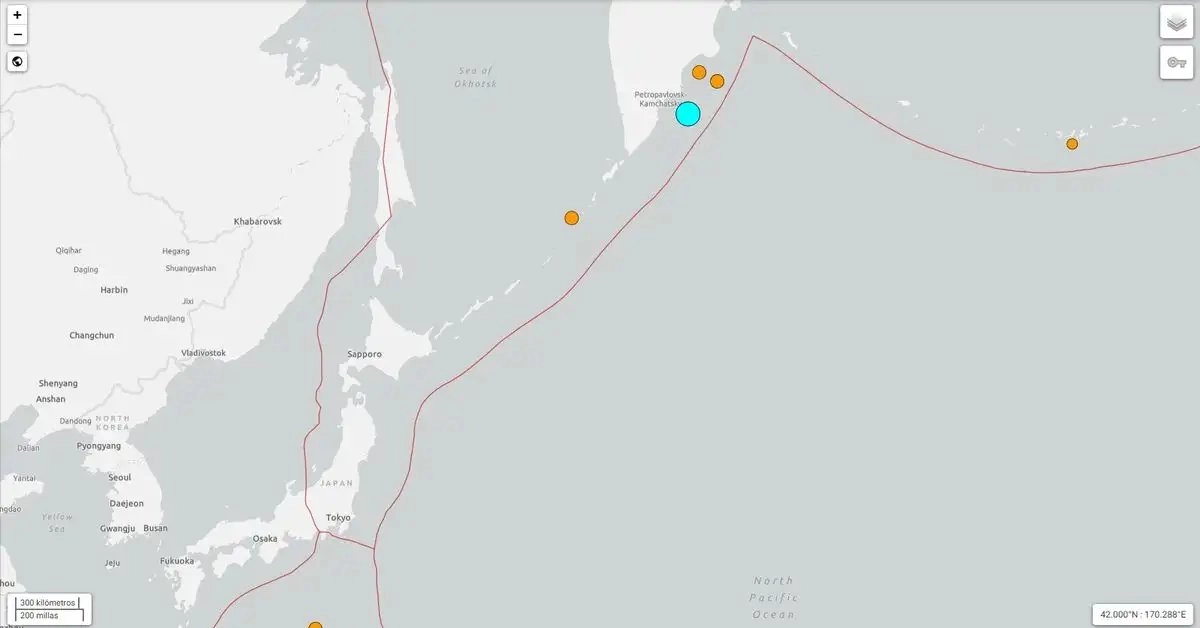 Tras el sismo de 6.7 registrado en el mar de Japón se activó ua alerta de tsunami. Foto 