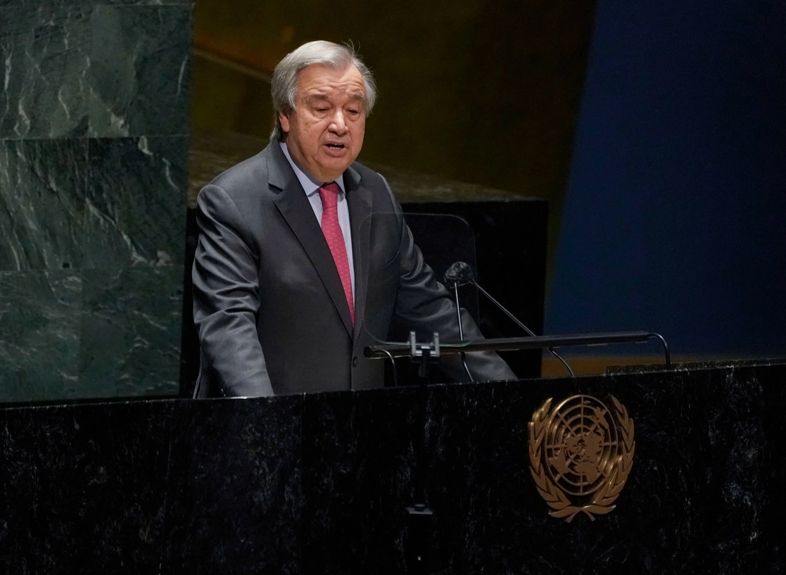 Antonio Guterres, secretario general de la ONU confirmó visita a Ucrania y Rusia, donde se reunirá con los presidentes de ambas naciones. Foto Afp