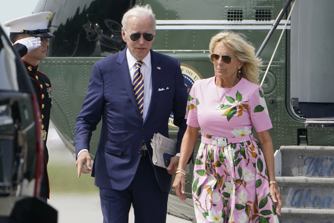 La primera dama estadunidense Jill Biden experimenta un “rebrote” de covid-19. Foto Ap / Archivo