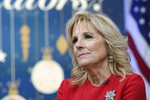 Jill Biden, primera dama de Estados Unidos llegará este domingo a México. Foto Ap