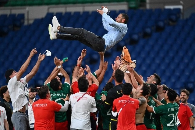 La medalla de bronce obtenida por Jaime Lozano en Tokio 2020 es la prueba de que se debe confiar en los técnicos mexicanos jóvenes, pero sobre todo en aquellos bien preparados, dijo Joaquin Beltrán. Foto Afp / Archivo