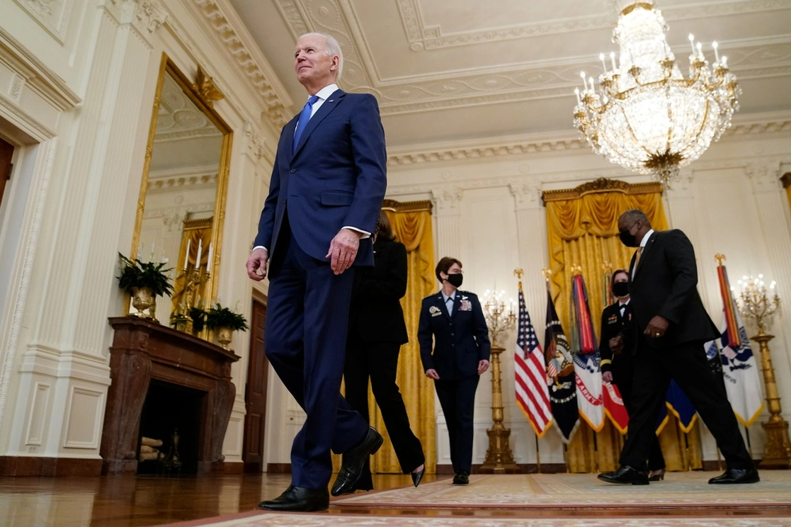 El presidente de Estados Unidos Joe Biden ofreció dar apoyo a migrantes de origen venezolano. Foto Ap