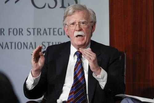 Imagen de archivo del ex asesor de seguridad nacional John Bolton, cuyo libro The Room Where it Happened estará a la venta desde mañana. Foto Ap