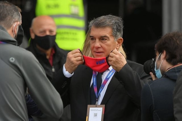 El favorito es Joan Laporta, quien ya fue presidente del club catalán entre 2003 y 2010. Foto Afp