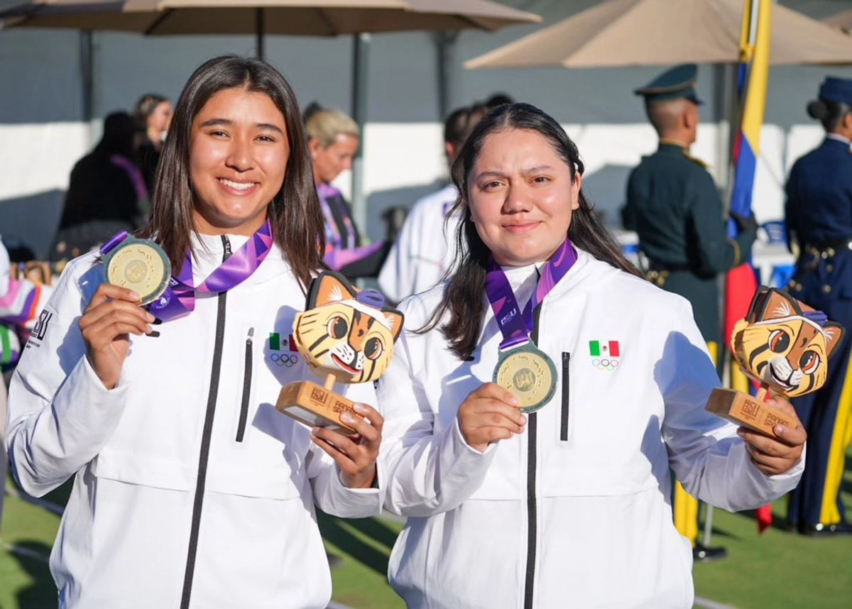 Ángela Ruiz y Naomi Aguilar se coronaron en tiro con arco recurvo. Foto 
