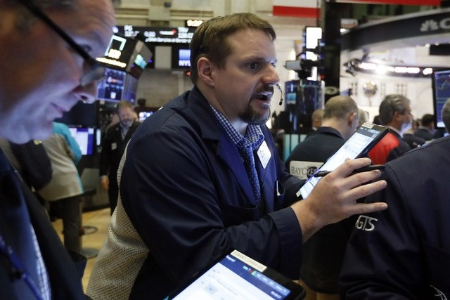 Wall Street, según los expertos, también se preparaba para una fuerte caída. Foto Ap