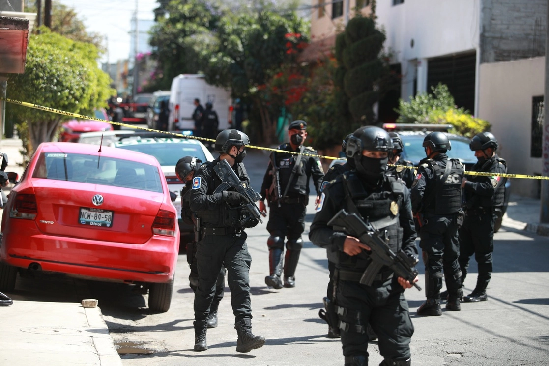 Operativo policiaco en imagen de archivo. Foto Alfredo Domínguez