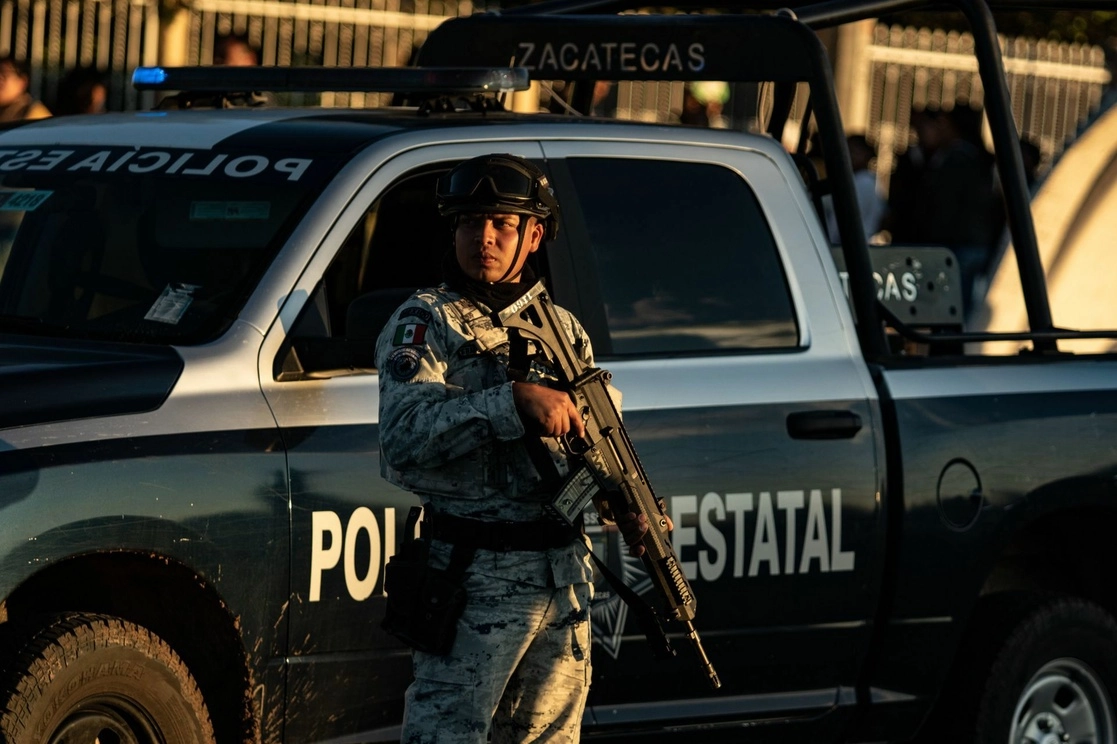 Elementos de la Policía Estatal en calles de Zacatecas. Fotografía Cuartoscuro / Archivo 