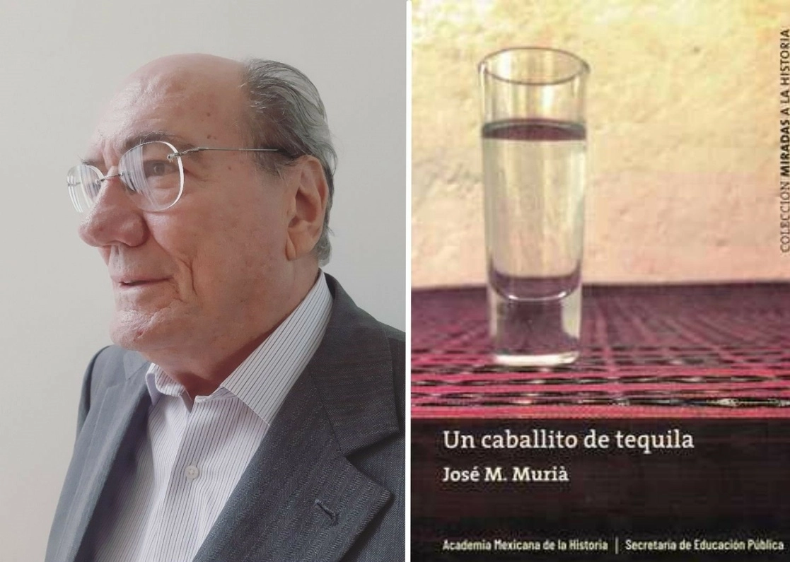 El historiador y catedrático José María Murià, para quien el mejor tequila es el que le regalan. Foto Alberto Gómez Barbosa