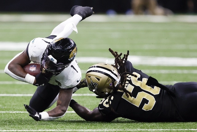 El touchdown de Kirk quebró el empate con 3:08 minutos por jugar. Foto Ap