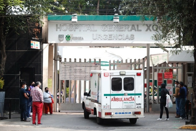 Juana Barraza ‘La Mataviejitas’ fue trasladada al hospital de Xoco para la revisión de una fractura de fémur que sufrió en días pasados. Foto Cristina Rodríguez / Archivo