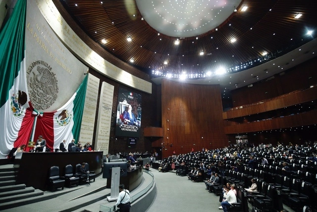 Sala de sesiones de la Cámara de Diputados en imagen de archivo. Foto Cristina Rodríguez