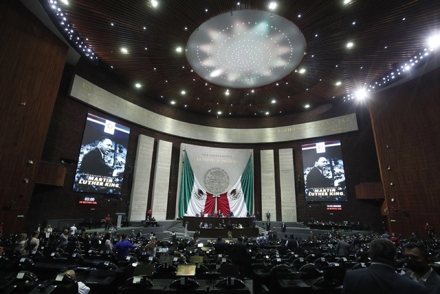 Sala de sesiones de la Cámara de Diputados. Foto Cristina Rodríguez
