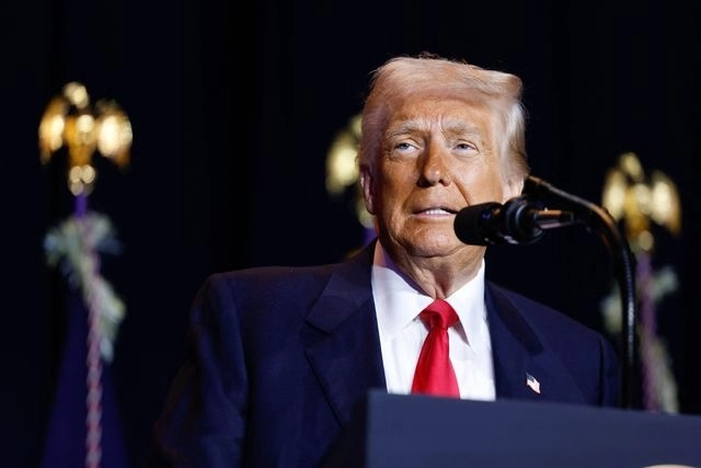 El presidente de EU, Donald Trump. Foto Afp