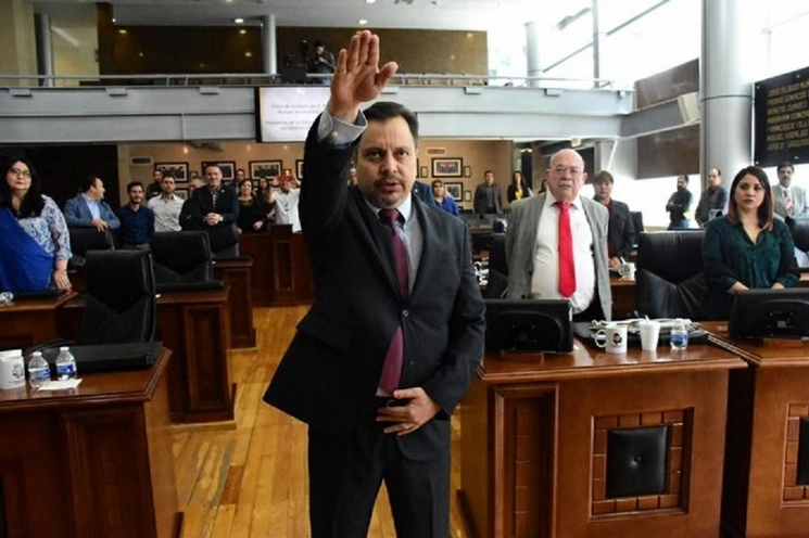 Néstor Armendáriz Loya, titular de la Comisión Estatal de Derechos Humanos de Chihuahua. Foto Tomada de la red social X @CEDHChihuahua