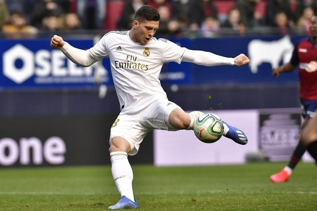 Luka Jovic, del Real Madrid, en imagen de archivo. Foto Ap