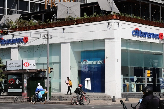 Sucursal de Citibanamex en la Ciudad de México, en imagen de archivo. Roberto García Ortiz