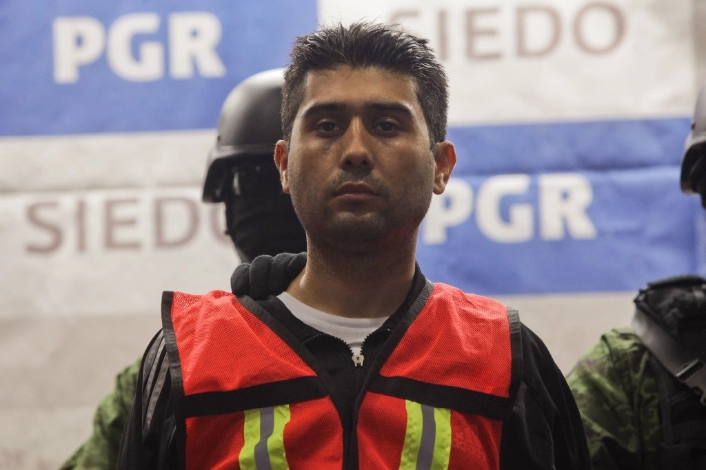 Erick Valencia Salazar, alias 'El 85' tras su captura. Foto Cuartoscuro / Archivo