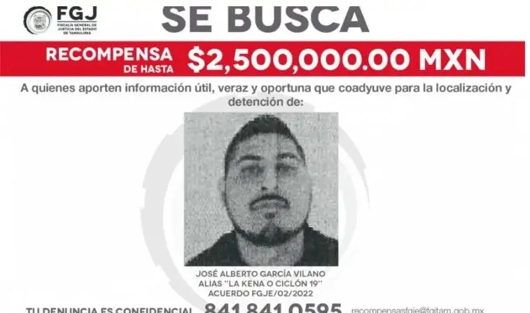 Un juez ordenó la no vinculación a proceso de José Alberto García Vilano, ‘La Kena’, presunto dirigente del ‘cártel del Golfo’. Foto cortesía para ‘La Jornada’