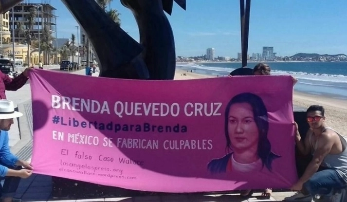 Hace dos años los abogados de Quevedo Cruz solicitaron al juez un amparo para que su representada continuara su proceso en libertad, usando un brazalete electrónico. Foto tomada de Facebook