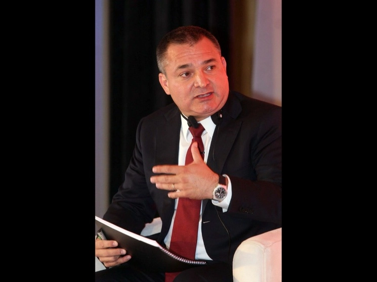 Genaro García Luna fue secretario de Seguridad Pública federal durante el gobierno de Felipe Calderón Hinojosa. Foto Guillermo Sologuren




