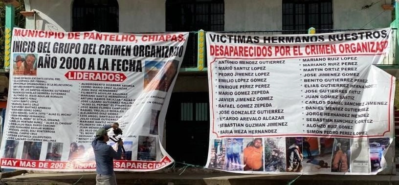 El juicio contra ex concejales de Pantelhó por la desaparición de 18 personas, está plagado de irregularidades, acusaron abogados. Foto