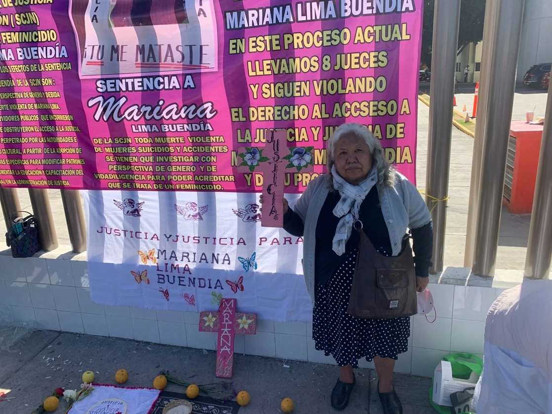 La madre de Mariana Lima, asesinada hace 12 años, pide justicia para su hija. Foto René Ramón