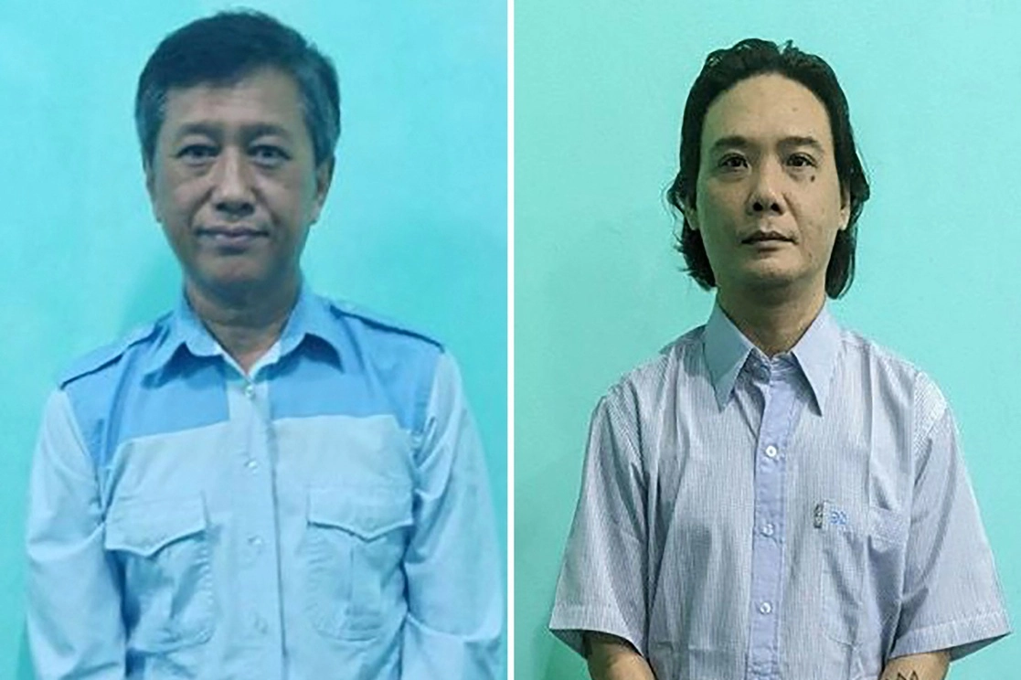 La junta militar de Myanmar ejecutó a cuatro prisioneros, incluido un exdiputado del partido de Aung San Suu Kyi, dijeron los medios estatales, en el primer uso de la pena capital en el país en décadas. Foto Afp