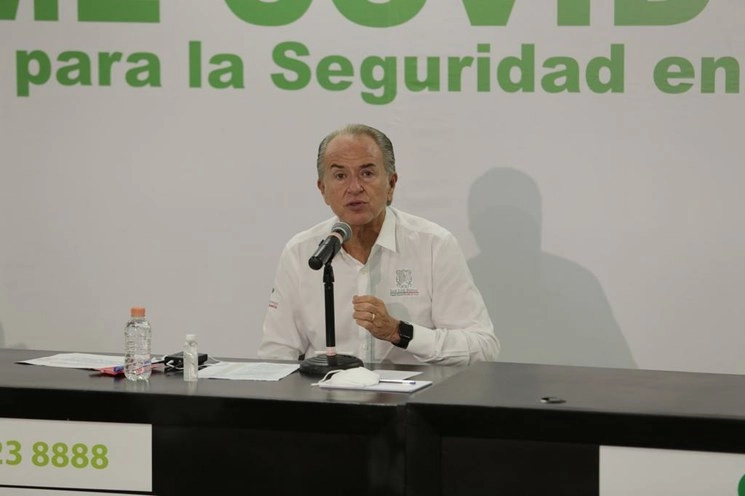 Juan Manuel Carreras López, gobernador de San Luis Potosí y presidente de la Conago. Foto Vicente Juárez