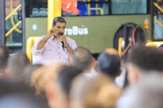El presidente de Venezuela, Nicolás Maduro. Foto Europa Press