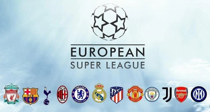 La Superliga fue lanzada en 2021 por 12 de los mayores clubes europeos, de los que sólo siguen en el proyecto Real Madrid, Barcelona y Juventus. Imagen tomada de @SuperLeagueES_