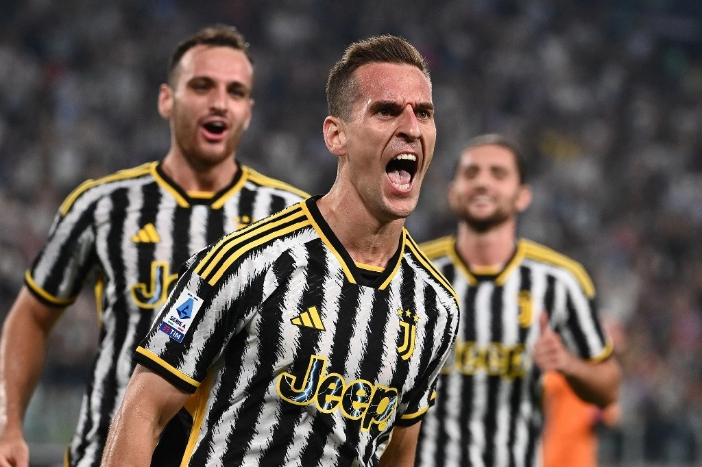 Arkadiusz Milik marcó ante Torino el segundo gol de Juventus al minuto 62. Foto Afp