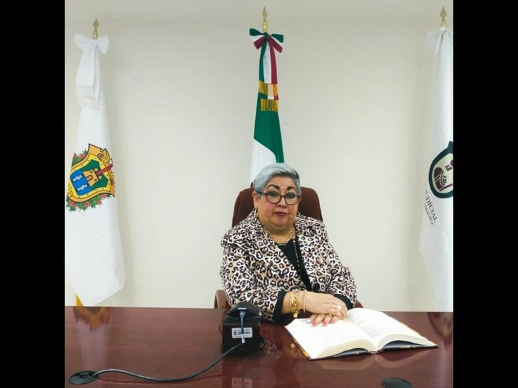 La jueza Angélica Sánchez Hernández fue arrestada en un hotel de CDMX por elementos de la Guardia Nacional. Foto tomada del sitio de https://www.facebook.com/angelica.sanchezhernandez1 / Archivo