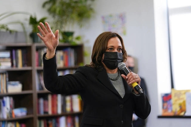 Kamala Harris, vicepresidenta de Estados Unidos. Foto Ap