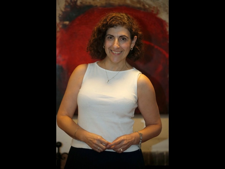 Los programas comenzaron a transmitirse en 2018, y luego de dos temporadas concluyeron. Ahora, están disponibles en Internet. La realizadora, durante la charla con ‘La Jornada’. Foto Cristina Rodríguez