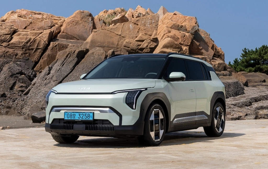 EV3 sigue con el legado de sus antecesores y espera replicar el máximo logro como lo hiciera EV9. Foto Cortesía Kia